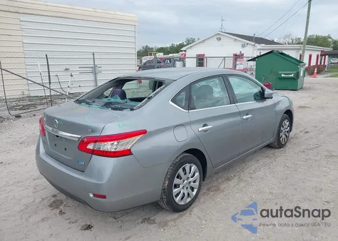 2014 Nissan Sentra Sv from USA, damaged, VIN 3N1AB7AP2EL675994